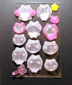 ちぃかわ3D立体シール ボンボンドロップシール