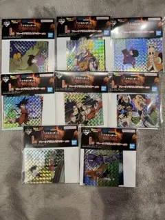 一番くじ ドラゴンボール I賞 フレークプリズムステッカー コンプセット