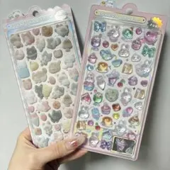 ✴︎正規品✴︎ ボンボンドロップシール　すいーつボンボン　ねこねこふわふわ
