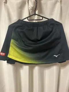Mizuno 卓球 スカート 黒/グラデーション