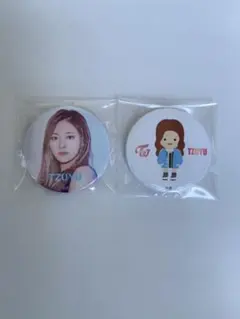 TWICE ツウィ 109 ポップアップストア 缶バッジ　2個セット