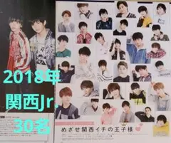 切抜き　関西ジャニーズJr.　西畑大吾　大西流星　向井康二　道枝駿佑　長尾謙杜