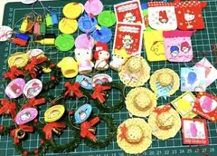 1998年製サンリオおまけのマスコットプレミアム43個非売品キティマイメロプリン