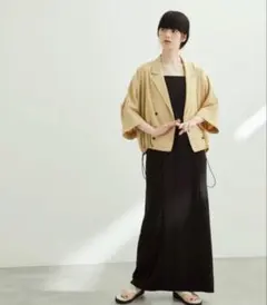 ADAM ET ROPE' ジャージーキャミワンピース