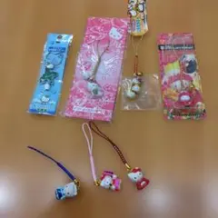 平成レトロ サンリオ ハローキティ ご当地 マスコット ストラップ