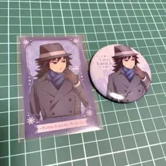 鬼滅の刃 AGF 2025 缶バッジ チェキ風ブロマイド 冨岡義勇