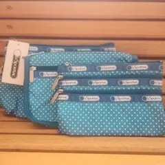 レスポサック　ポーチ　ミニポーチ　化粧ポーチ　未使用品　セット　3点