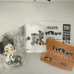 ハイキューコインシリンダー　梟谷学園　でふぉラバめじるしガチャマスコット赤葦京治