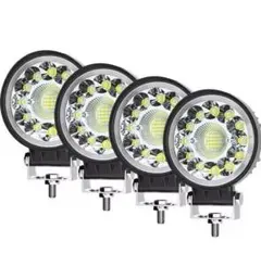 300W12V7インチ高輝度LEDライトオフロード4x4スポットライトジムニー他