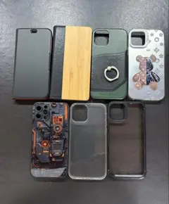 iPhone12pro ケース8セット（多様デザイン）