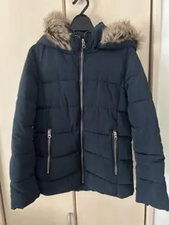 ZARA girl ネイビー ダウンコート