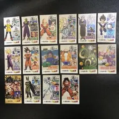丸亀製麺 ドラゴンボールコラボうどん札 コンプリートセット16種