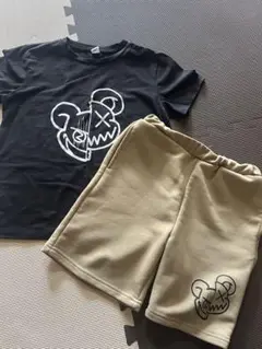 SHEIN Tシャツとショートパンツセット 9Y