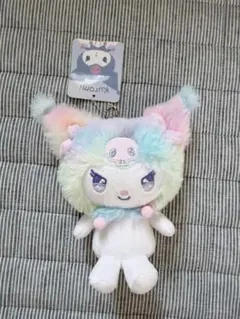サンリオ クロミ ビッグポーチ レインボー 虹色 ぬいぐるみ風のサムネイル