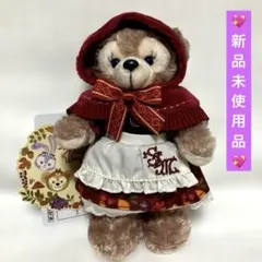 《タグ付き》「ダッフィーたちの秋のぼうけん」　シェリーメイのぬいぐるみバッジのサムネイル