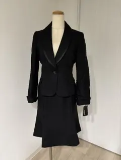 100新品ONEIROSショールカラーJKワンピースSKスーツ3点9号フォーマル