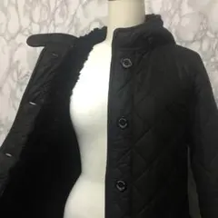 Traditional Weatherwear 内ボア　キルティングコート