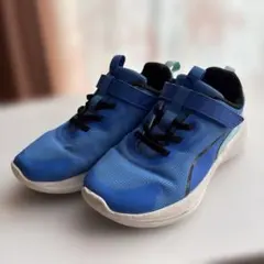 PUMA プーマ スピードモンスター 21センチ ブルー　幅広のサムネイル