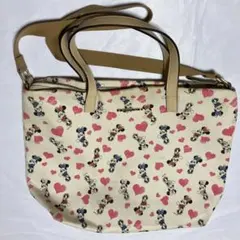 Samantha Vegaサマンサベガ ミニーマウス ハート柄　トートバッグ