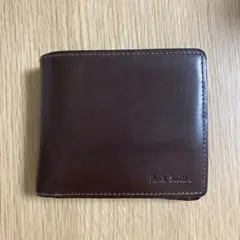 ポールスミス 二つ折り財布 ダークブラウン