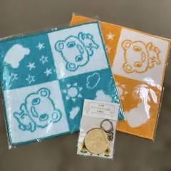 coop共済キャラクター　コーすけハンドタオルandキーホルダー