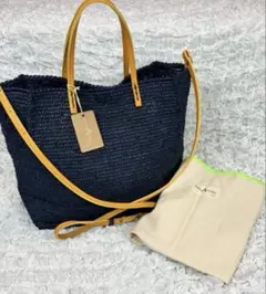 【新品未使用】サンアルシデ SansArcidet 2way ラフィアかご