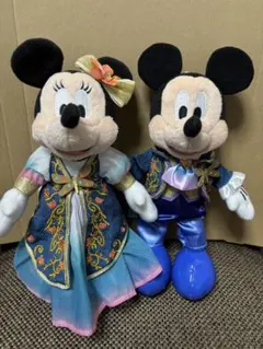 ファンタジースプリングス ミッキー ミニー ぬいぐるみバッジ ぬいば セット