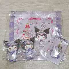 マイメロディ クロミ当りくじ マスコット ビーズチャーム トートバッグ セット
