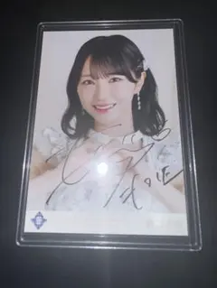 野口衣織　直筆　生写真　チュウ 即購入OK/即日発送】=LOVE 野口衣織 直筆サイン入り生写真チュウ