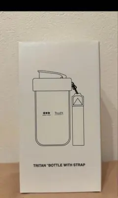 TXT TULLY'S COFFEE コラボ ストラップ付きトライタンボトル - メルカリ