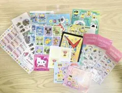 【匿名配送】キャラクター ステッカーセット/デコレーションやシール貼り遊びに最適