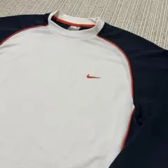 00s NIKE ホワイト長袖Tシャツゲームシャツ XL Y2Kのサムネイル