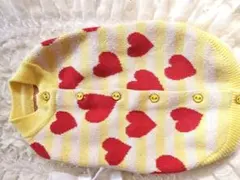 R*O様 カリーナ　犬服 サイズM ハート模様