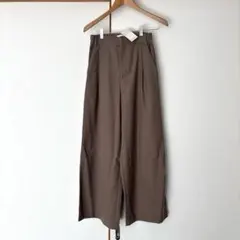 テチチ　モカ色 Sサイズ ワイドパンツ　未使用タグ付き