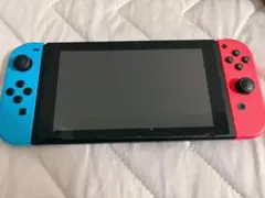 Nintendo Switch 本体 青赤(箱無し) - メルカリ