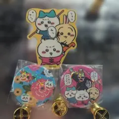 ちいかわ飯店 ミニキャンバス アクリルスタンド 缶バッジ セット