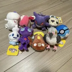 〖まとめ売り〗ポケモンfit プライズ品 ぬいぐるみ 9体セット