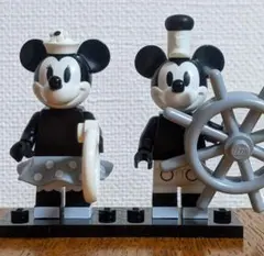 ■未使用■レゴ ディズニー　ミニフィギュア シリーズ2　ミッキーとミニーのセット