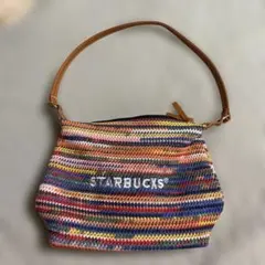 海外限定STARBUCKS マルチカラー ショルダーバッグのサムネイル