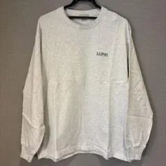 L.L.Bean 長袖Tシャツ グレー ロゴ刺繍 Mサイズのサムネイル