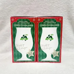 GREEN LABEL Mrs. GREEN APPLE 足つきグラス2個セット