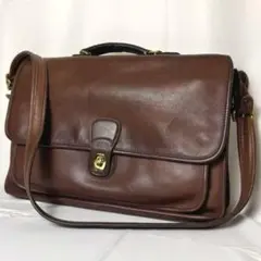 ★*★様 希少✨COACH コーチ ビンテージ 5180 ブルリーフケース 2w ☆*☆様 希少✨COACH コーチ ビンテージ 5180 ブルリーフケース 2w