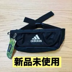 adidas ブラック ボディバッグ ウエストポーチ