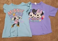 リトシーミニーマウス Tシャツ 110cm 2枚セット