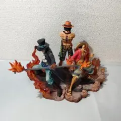 ☆　brother hood　ワンピースフィギュア　ルフィ　サボ　エース　☆