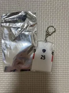 横浜ビーコルセアーズ　ケーレブ・ターズースキー選手　ユニフォーム型キーホルダー
