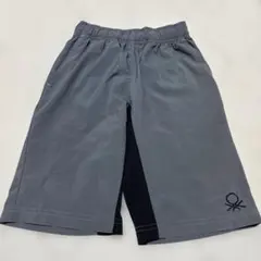 130cm スポーツ　グレー ハーフパンツ