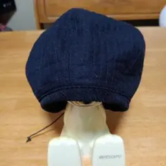 ブラック レディースコットン ベレー帽（帽子のみ）