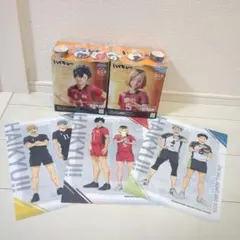 ハイキュー!! ハイプレミアフィギュア　２体　くら寿司コラボグッズ付き