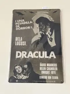 DRACULA ブリキ看板